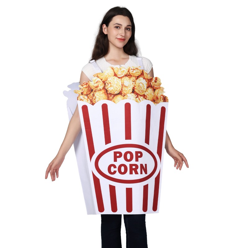 New Halloween Cosplay Costume  - Popcorn 评论和价格