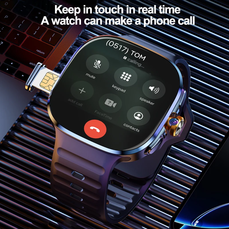New Large Screen Smartwatch 4G - Seaweed Snack 评论和价格